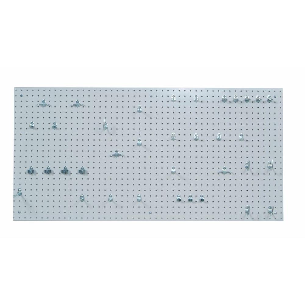 DuraBoard 9/32 in. White Polypropylene Pegboards with ...
