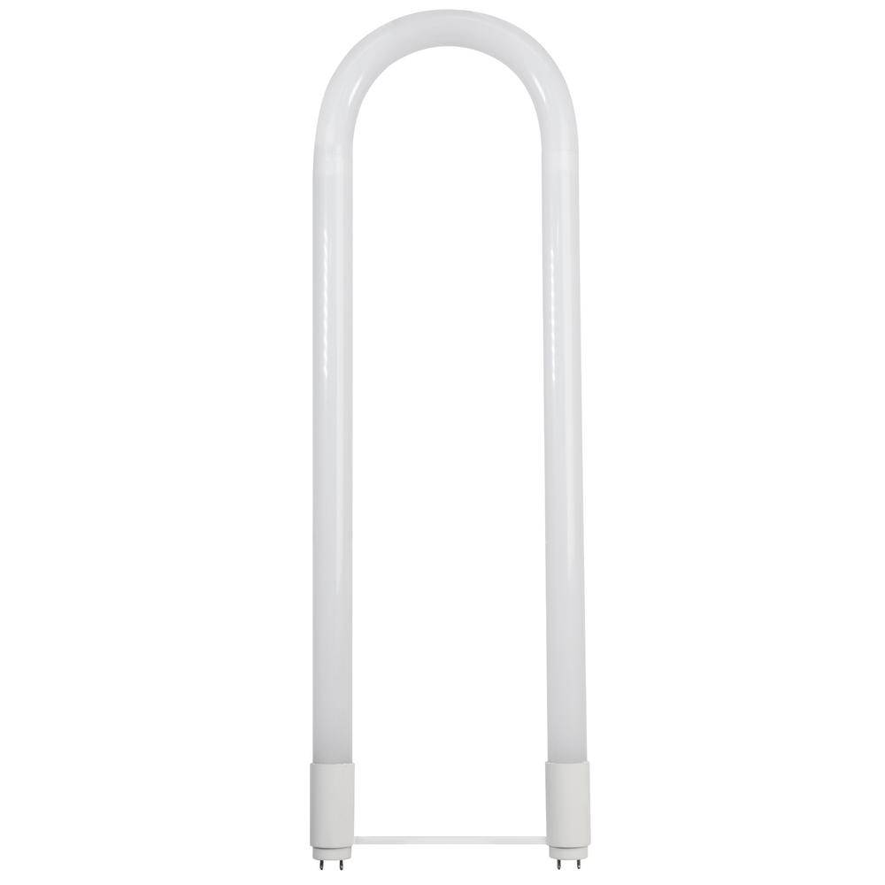 Feit Electric 6 in. 15-Watt (32/40-Watt Equivalent) T8/T12 Cool White ...