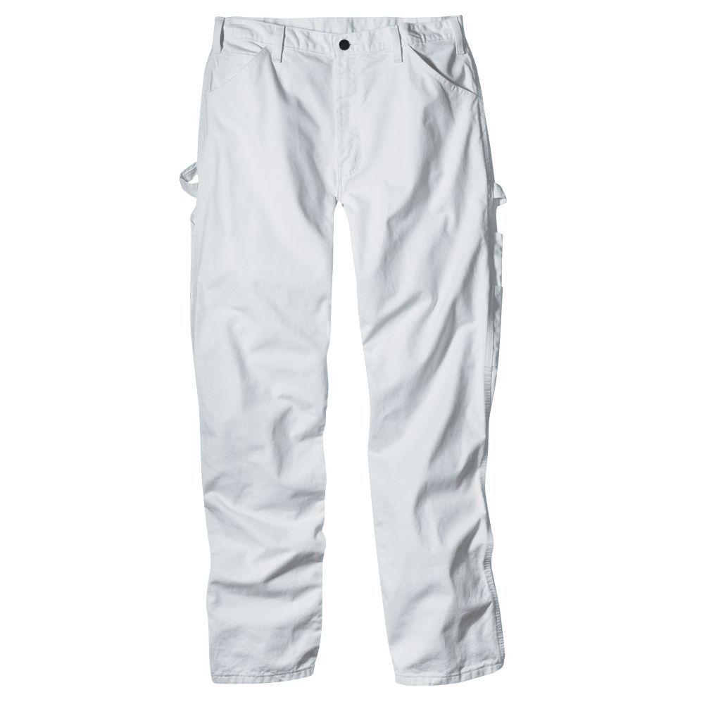 dickies white painters shorts