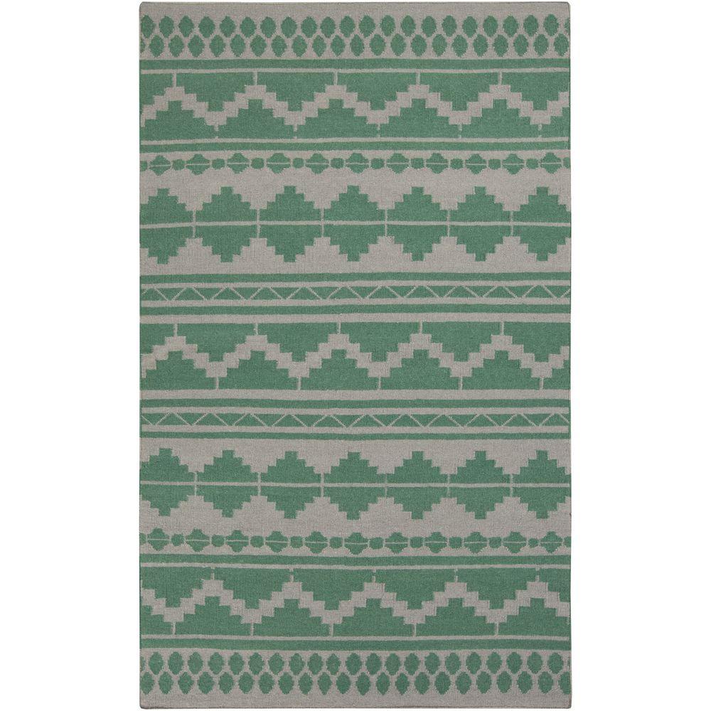 Surya Frontier Emerald/Kelly Green 2 ft. x 3 ft. Indoor Area RugFT498