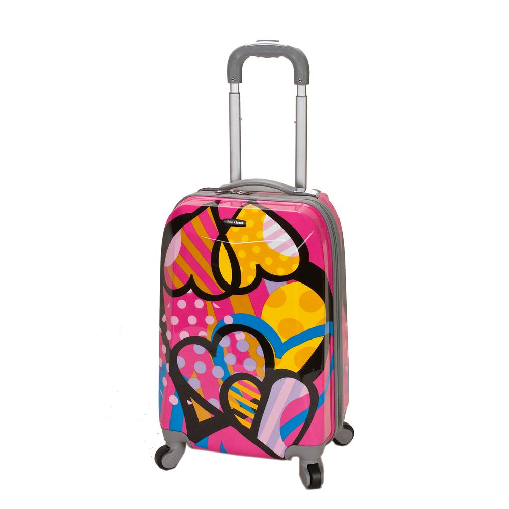 Rockland Vision 20 in. Love Hardside Carry-On Suitcase was $160.0 now $56.0 (65.0% off)