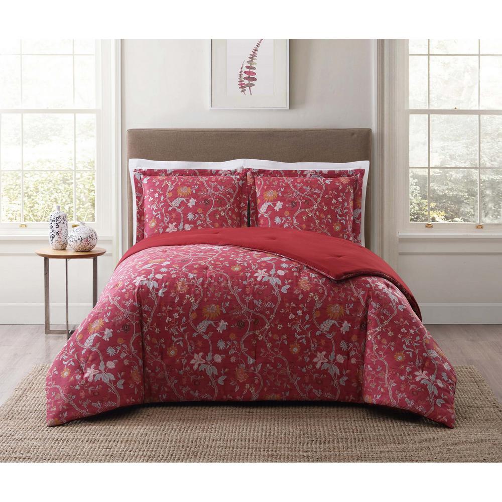 Style 212 Bedford Red Twin Xl Comforter Set Cs1900rdtx 1500 The Style 212 Bedford Red Twin Xl Comforter Set