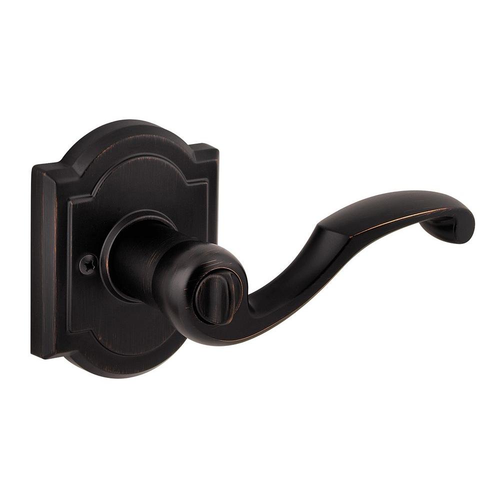 Baldwin Prestige Madrina Venetian Bronze Universal Bed Bath Door Baldwin Prestige Madrina Venetian Bronze Universal Bed Bath Door Lever
