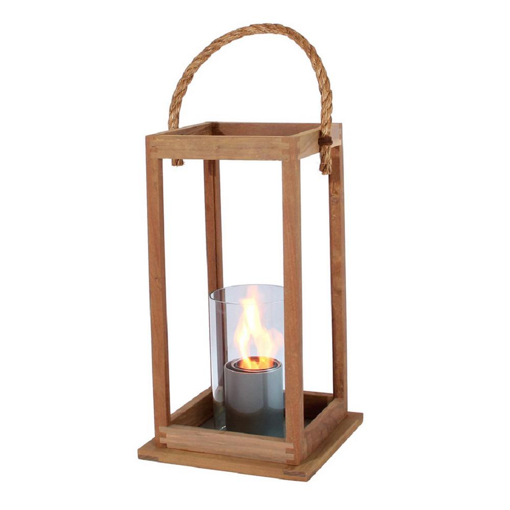 Sunjoy Amherst 35 In Wood Burning Outdoor Fireplace L Of082pst 3