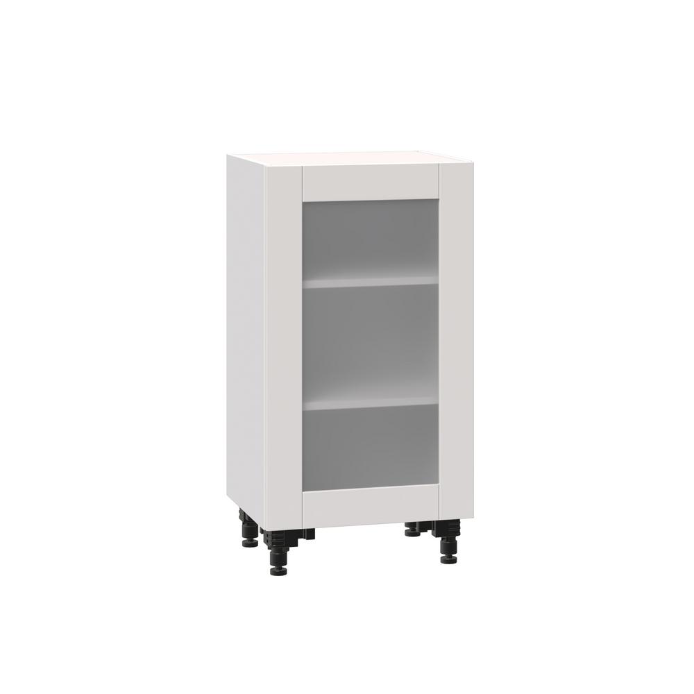 J Collection Shaker Assembled 18x34 5x14 In Shallow Base Cabinet