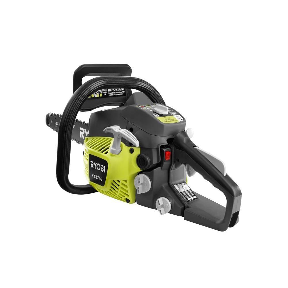 RYOBI RECONDITIONED Gas Chainsaw (2 Cycle) 16 in. Wood Cutting Lawn Mower 46396016775 eBay