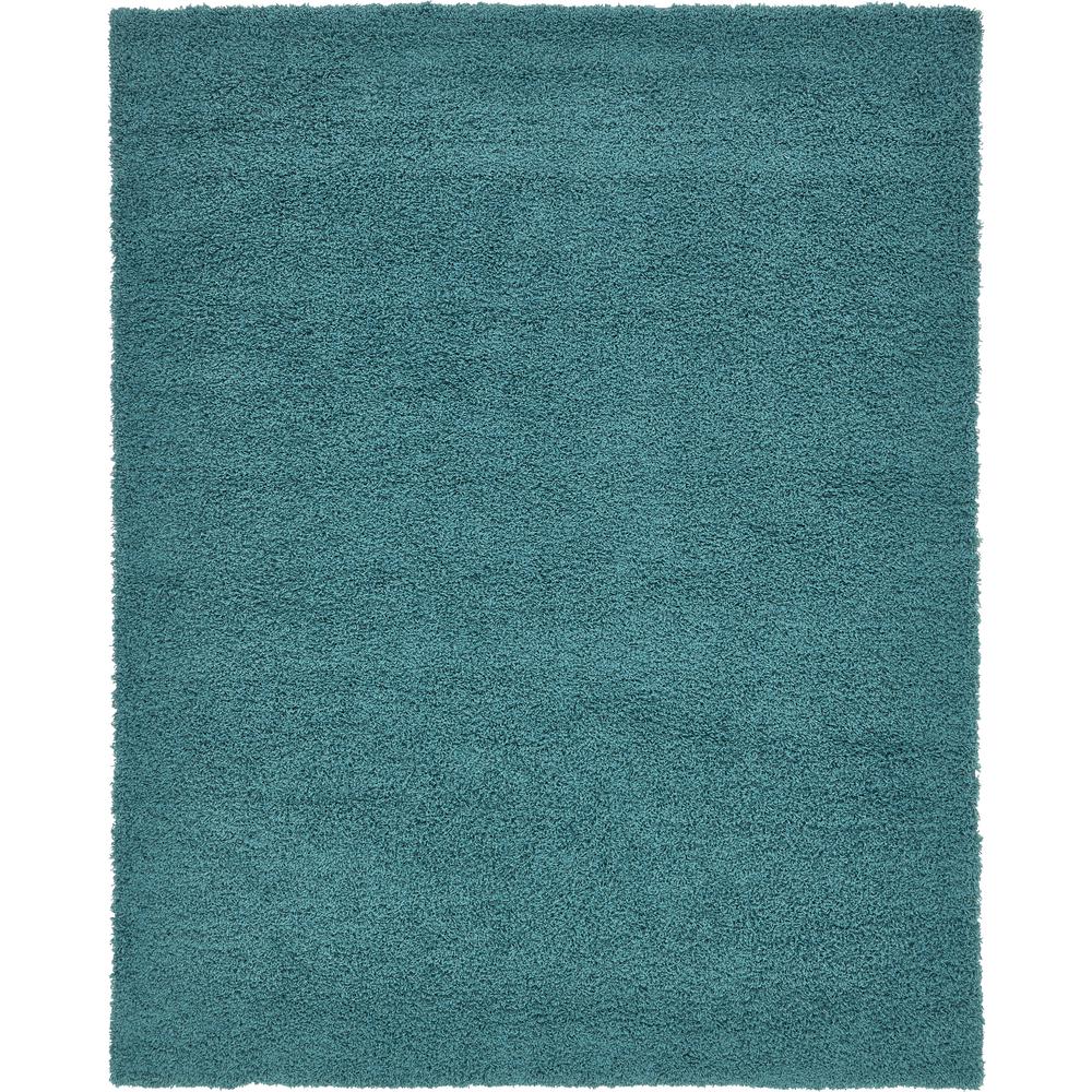 8 X 10 Blue Solid Grant Area Rugs The Home Depot Solid Deep Aqua Blue 8 Ft X 10 Area Rug