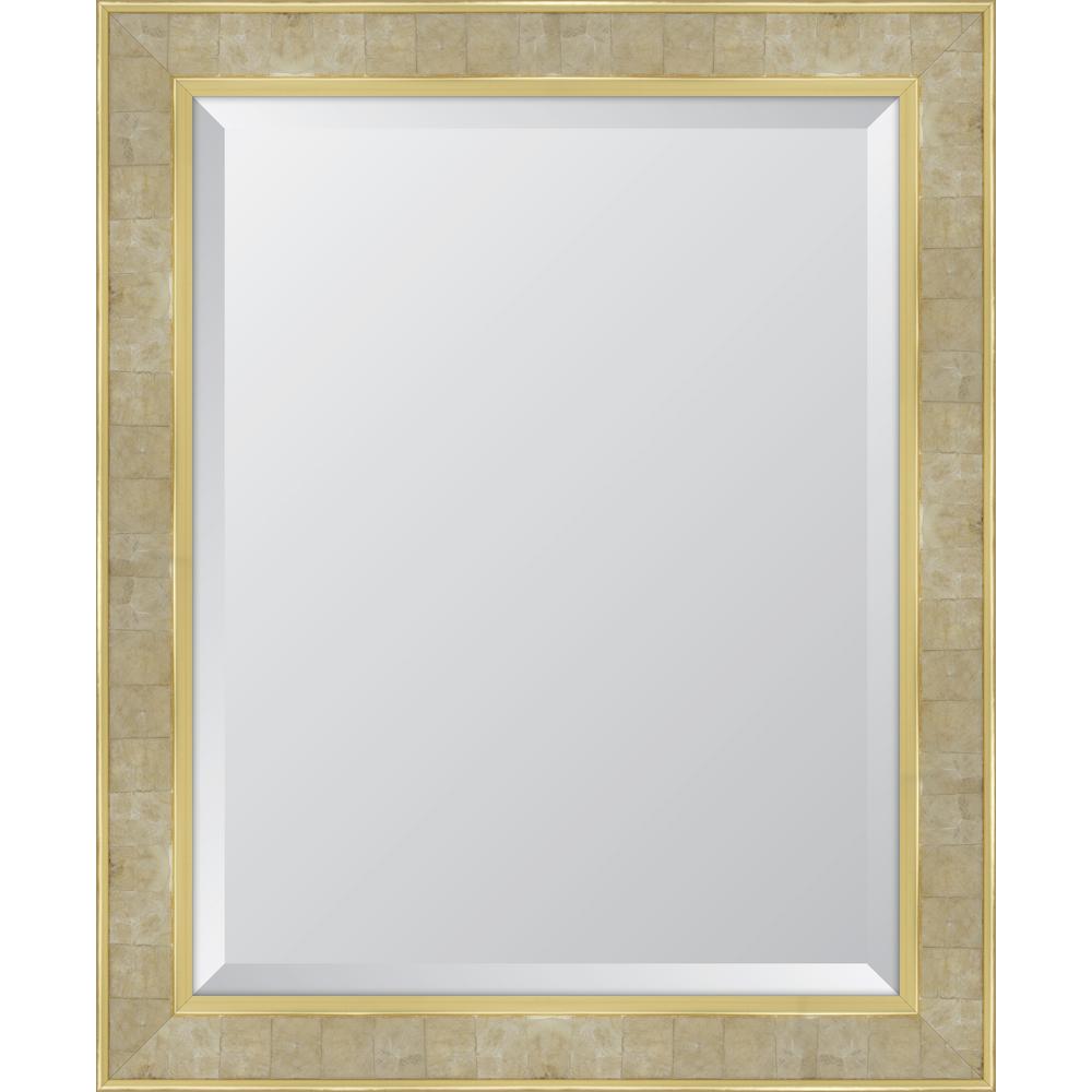 Melissa Van Hise 30 in. x 42 in. Framed Wide Contemporary Soft Gold