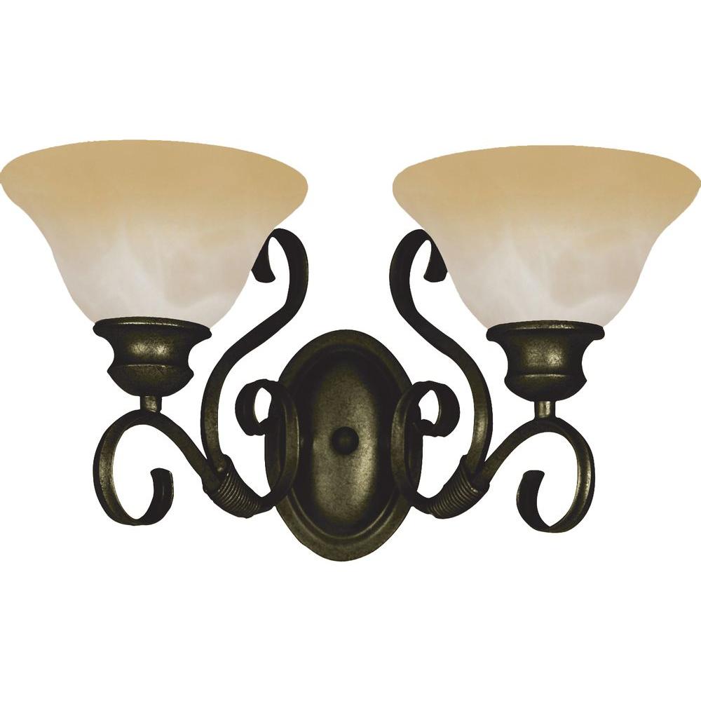 Maxim Lighting Pacific 2 Light Kentucky Bronze Bath Vanity Light   Kentucky Bronze Maxim Lighting Vanity Lighting 8020wskb 64 1000 