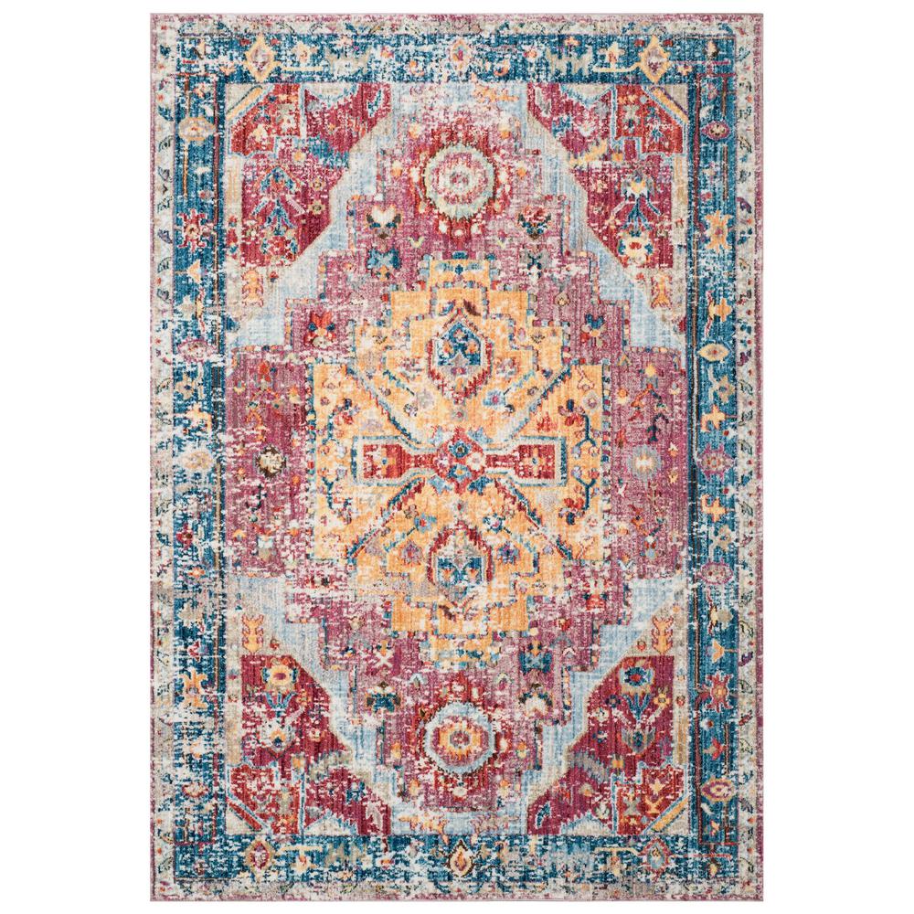 Safavieh Bristol Red Blue 8 Ft X 10 Area Rug