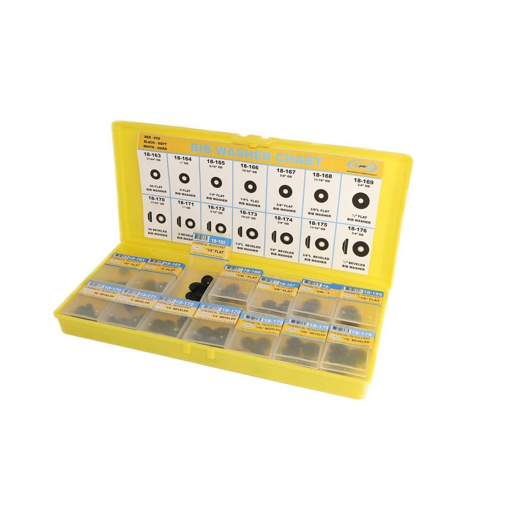 JAG PLUMBING PRODUCTS Soft Bibb Washer Assortment Kit18110 The Home