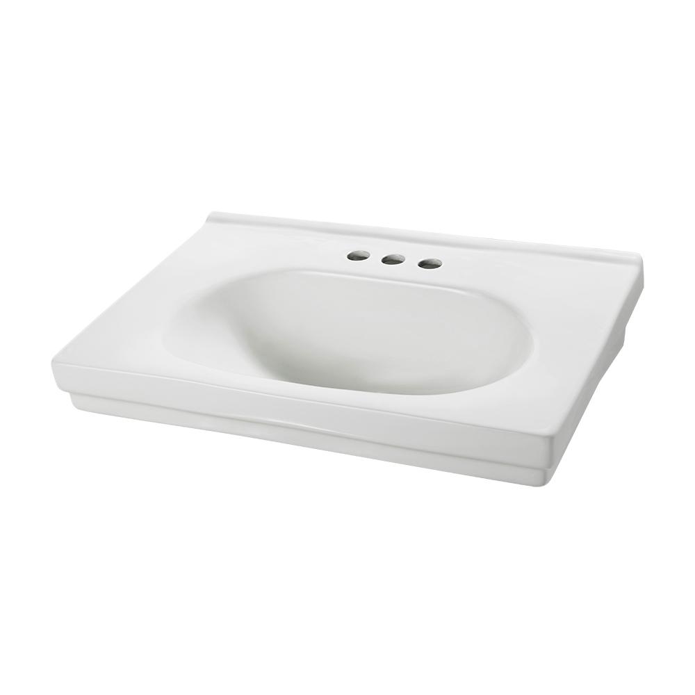 Foremost Structure Suite 20 5 80 In Pedestal Sink Basin In White Basin Only