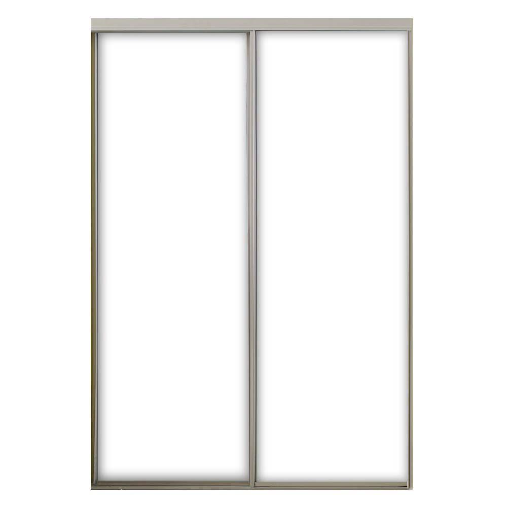 47 In X 80 1 2 In Aspen Gloss White Steel Frame Prefinished