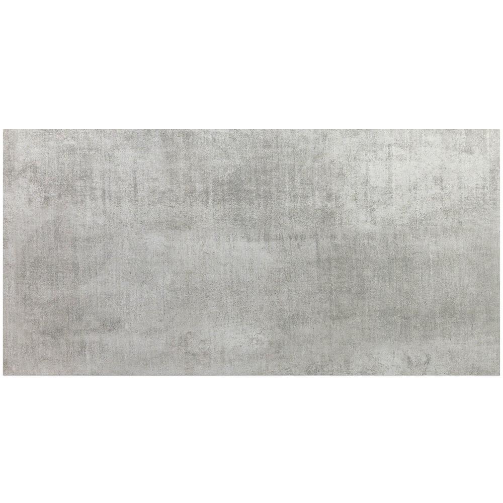 Ivy Hill Tile Essential Cement Silver 12 In X 24 In 10mm Matte