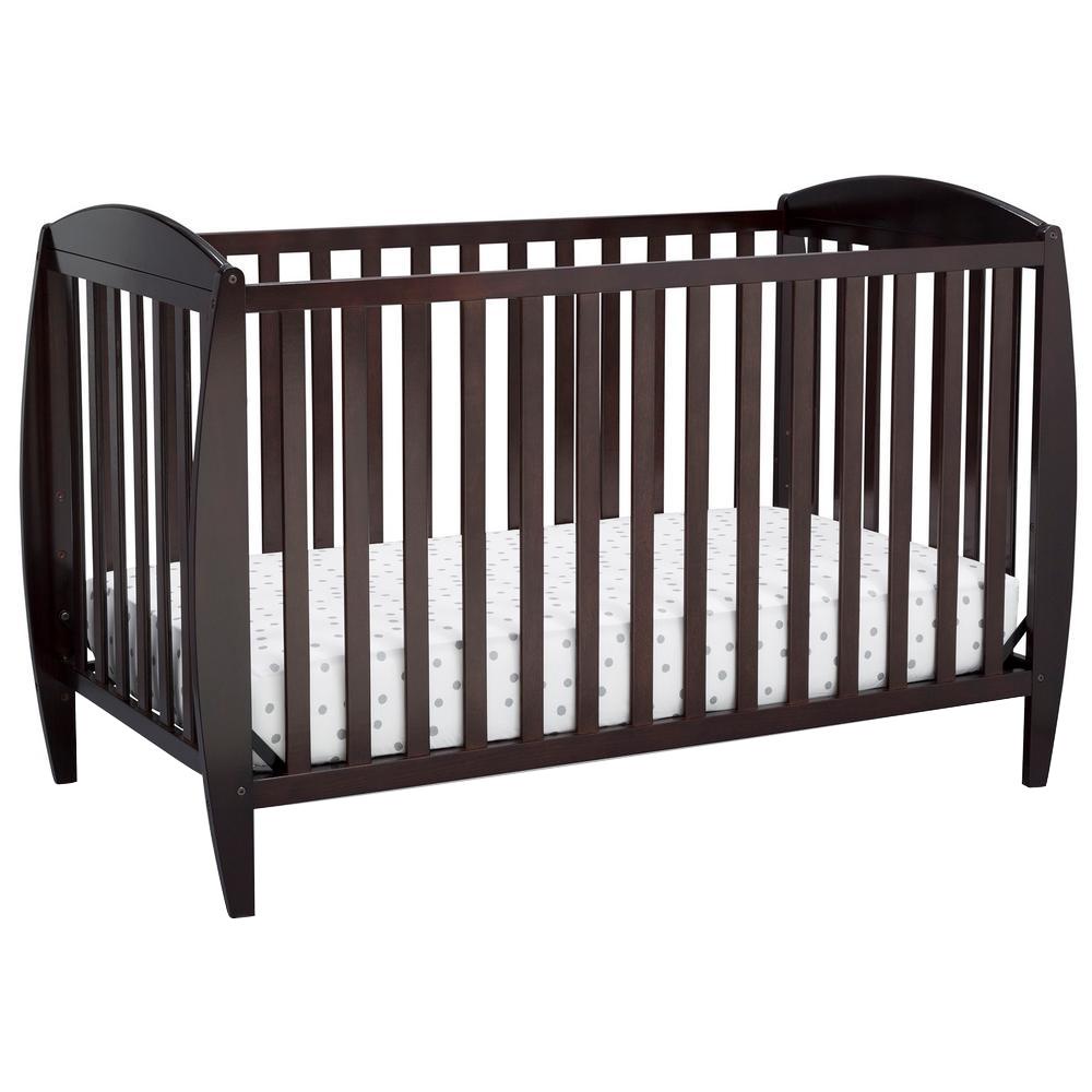 dark wood cot