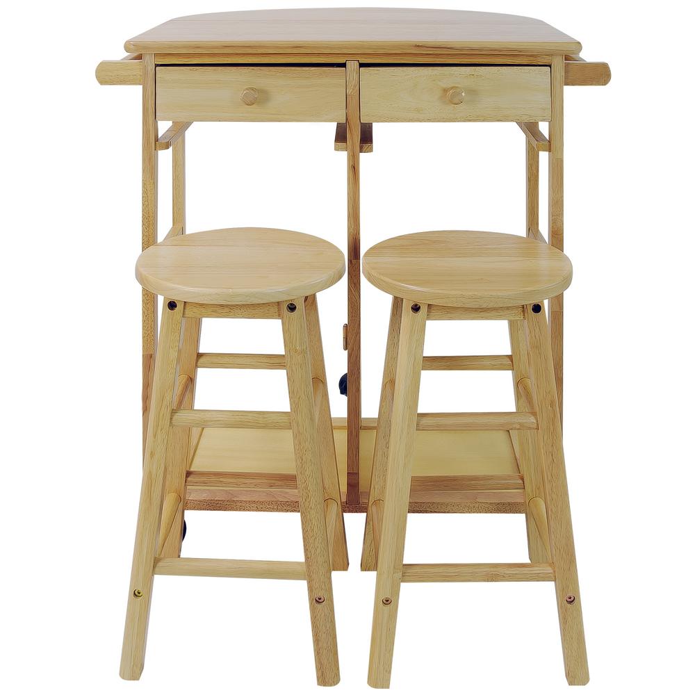 Casual Home Natural Breakfast Cart With Drop Leaf Table Argos Home Chicago Bar Table And 2 Stools Grey At Thousands Of Products For Same Day Delivery 3 95 Or Fast Collection