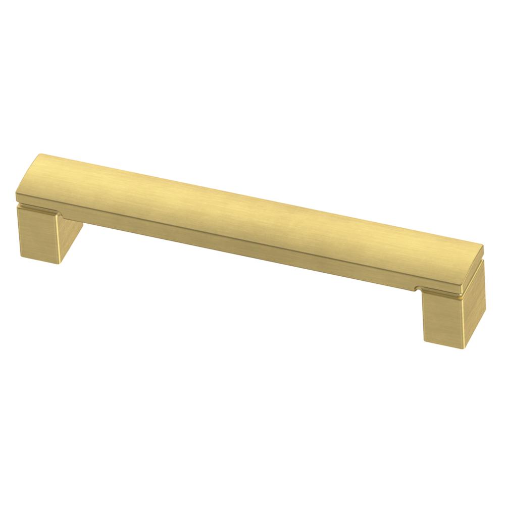 Sumner Street Home Hardware Flynn 31/2 in. Satin Brass Drawer Pull