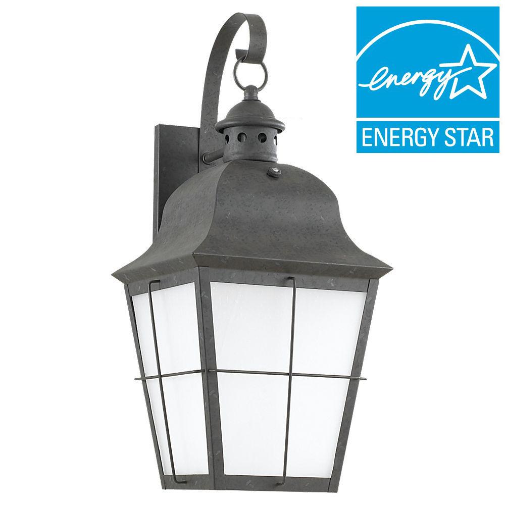 Sea Gull Lighting Chatham 2Light Outdoor Oxidized Bronze Wall Mount
