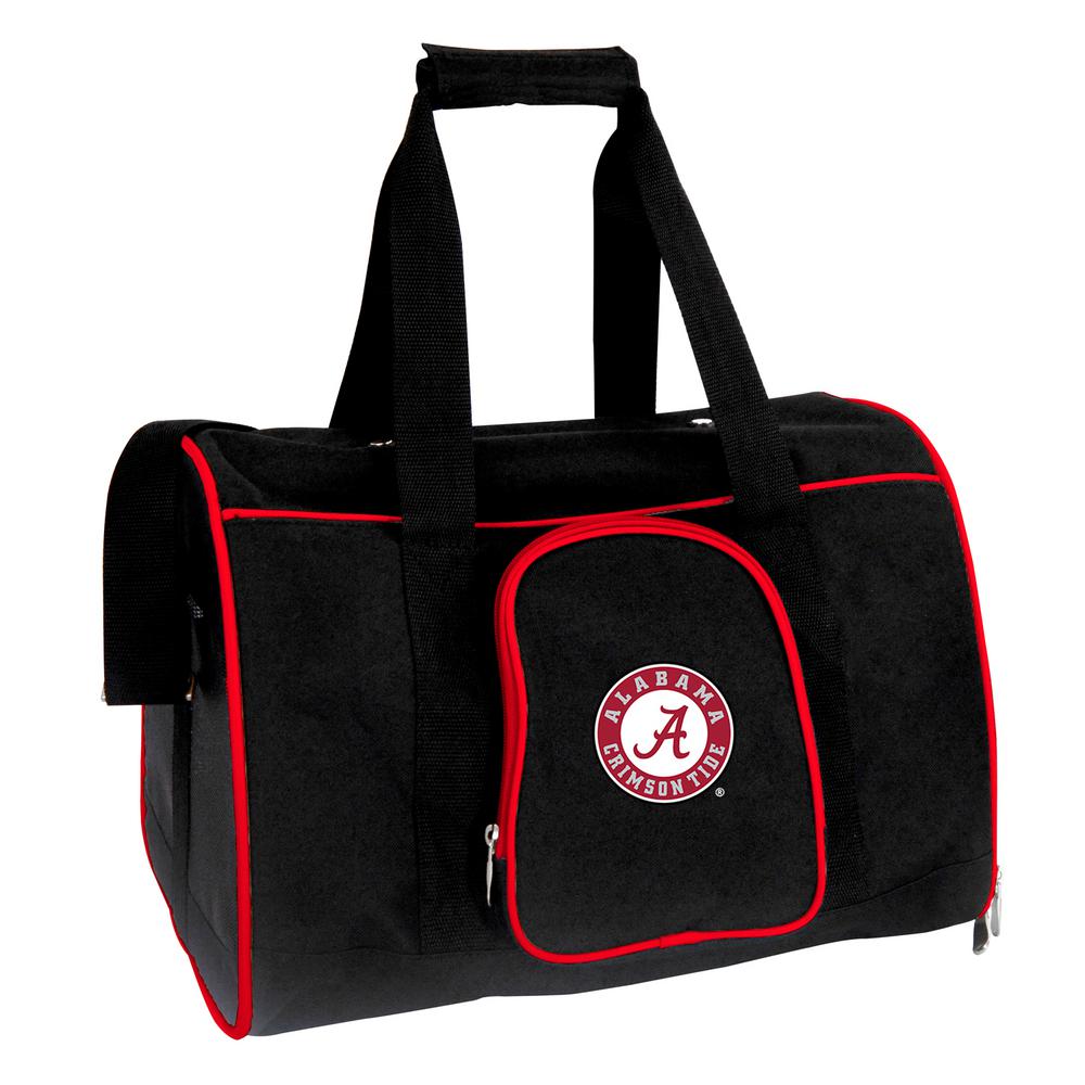 Ncaa Alabama Crimson Tide Pet Carrier Premium 16 In Bag Red