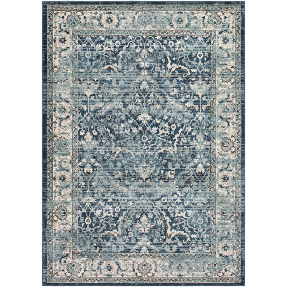Artistic Weavers Cairo Navy 5 ft. 1 in. x 7 ft. 4 in. Oriental Area RugS00161011400 The Home