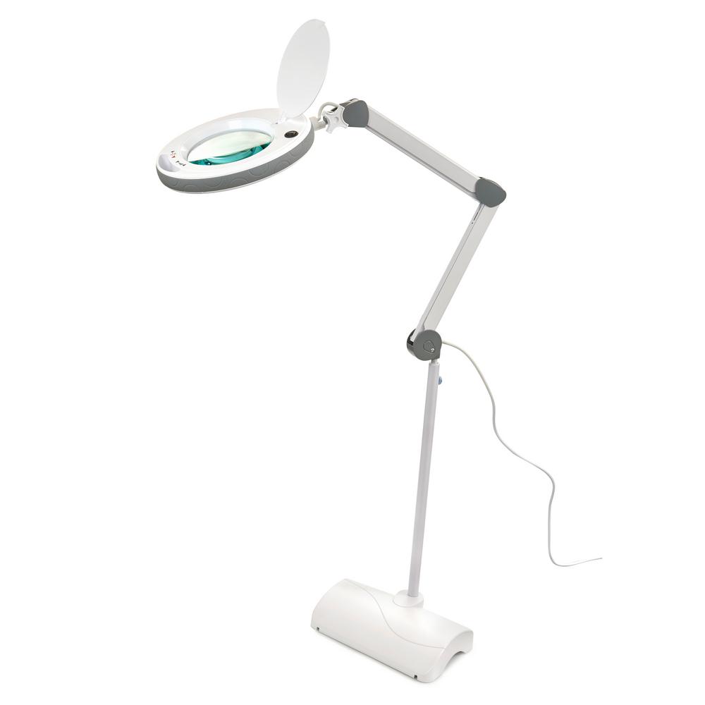 lighted magnifying reading lamp