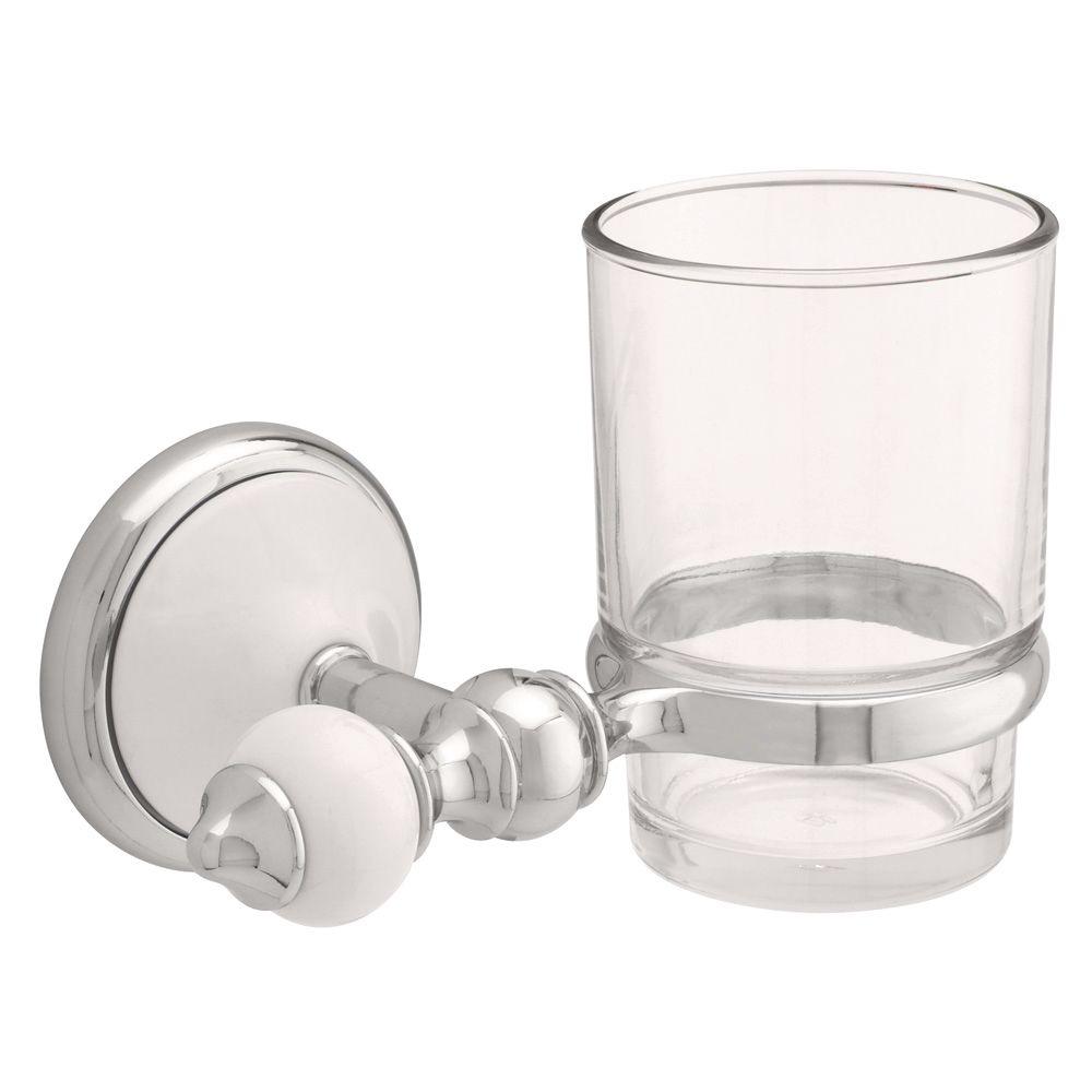 Delta Alexandria Wall Mounted Toothbrush And Tumbler Holder In Delta Alexandria Wall Mounted Toothbrush And Tumbler Holder In Chrome