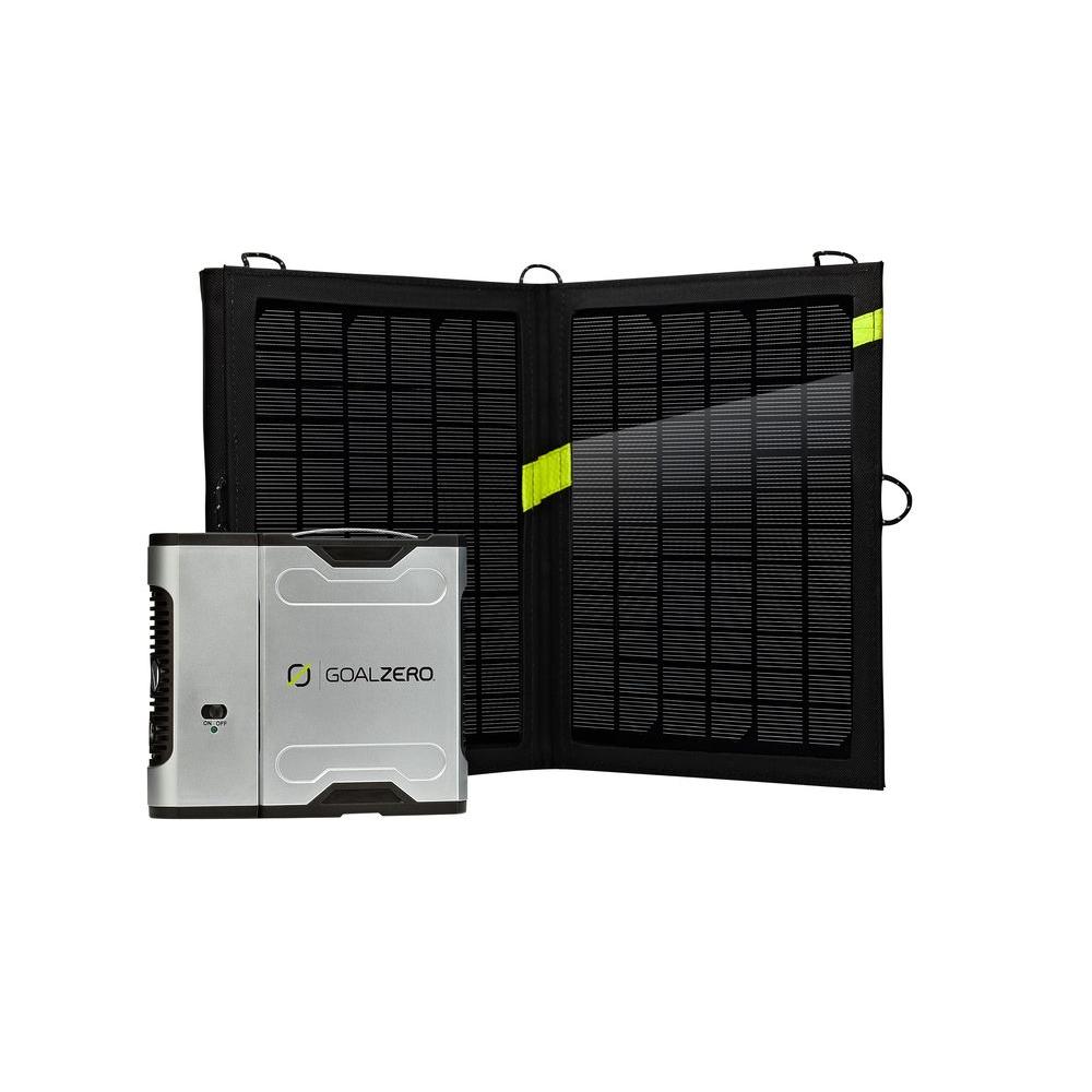 UPC 847974000847 product image for Goal Zero Batteries Sherpa 50 13-Watt Solar Recharging Kit with Inverter 42005 | upcitemdb.com