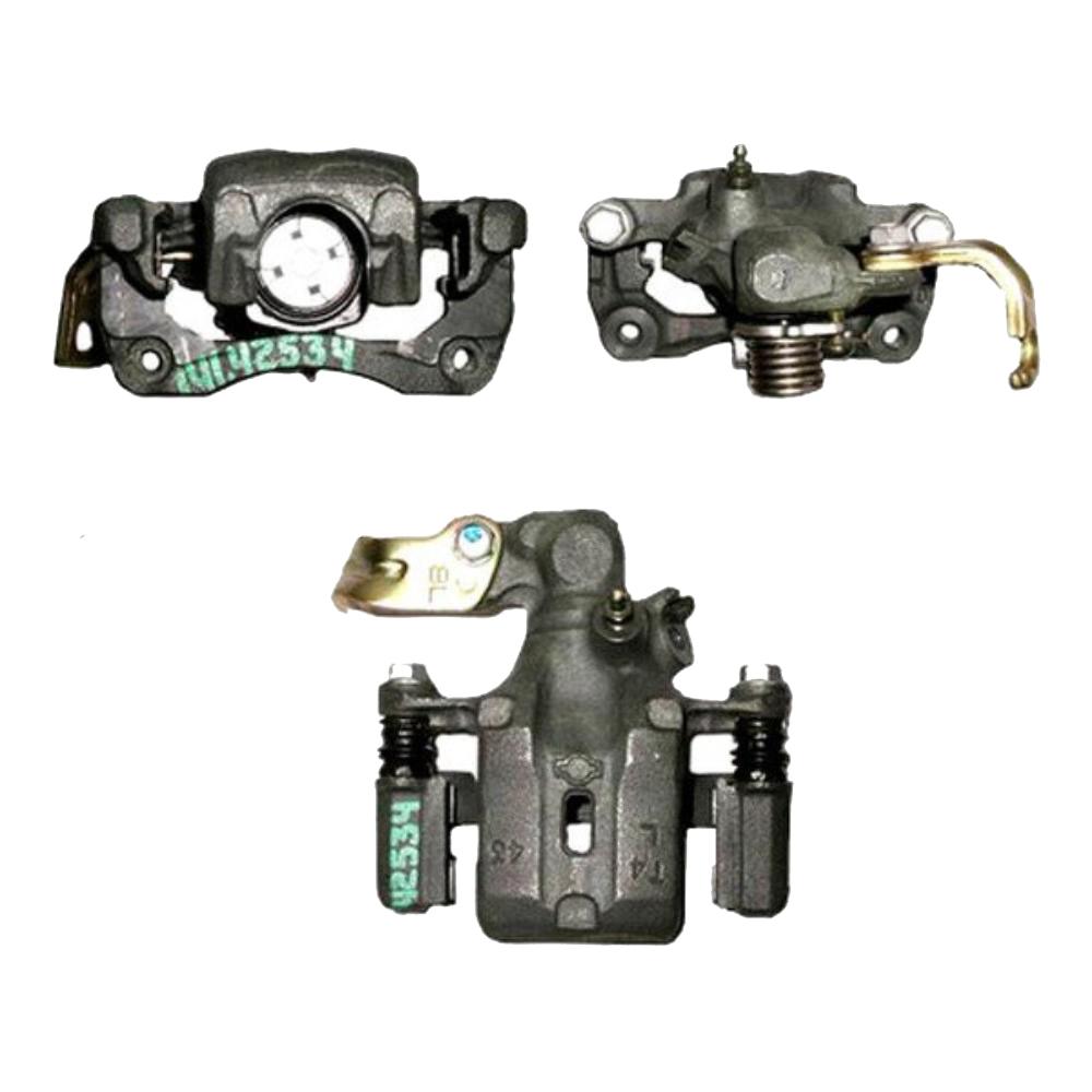 Disc Brake Caliper-Premium Semi-Loaded Caliper Housing and Bracket Rear Left