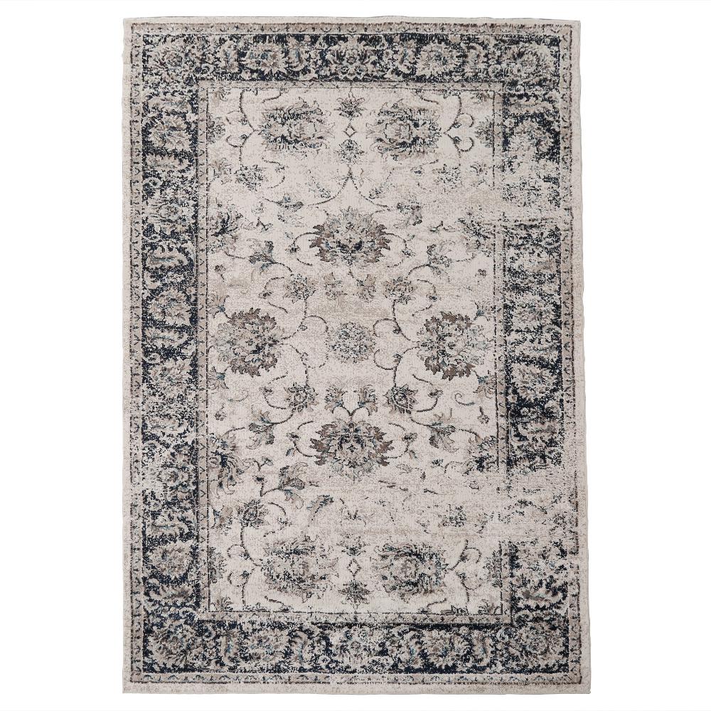 Lnc Navy Blue Brown 5 Ft X 8 Distressed Area Rug Lnc Navy Blue Brown 5 Ft X 8 Distressed Area Rug