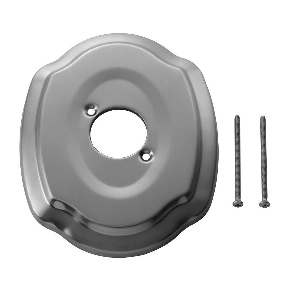 Glacier Bay Lyndhurst Escutcheon Kit, Brushed NickelRP90052 The Home Depot