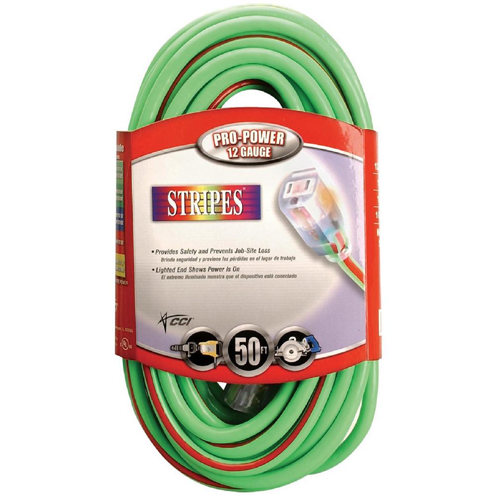 Southwire 100 ft. 10/3 SJTW Hi-Visibility Multi-Color Outdoor Heavy-Duty... by Southwire