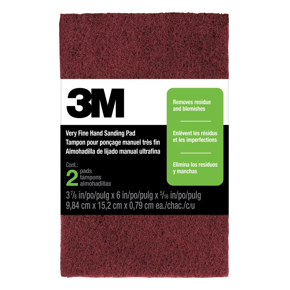 Scotch Brite 3M 7557 Vlies Handpads Schleifpads 158mm x 224mm
