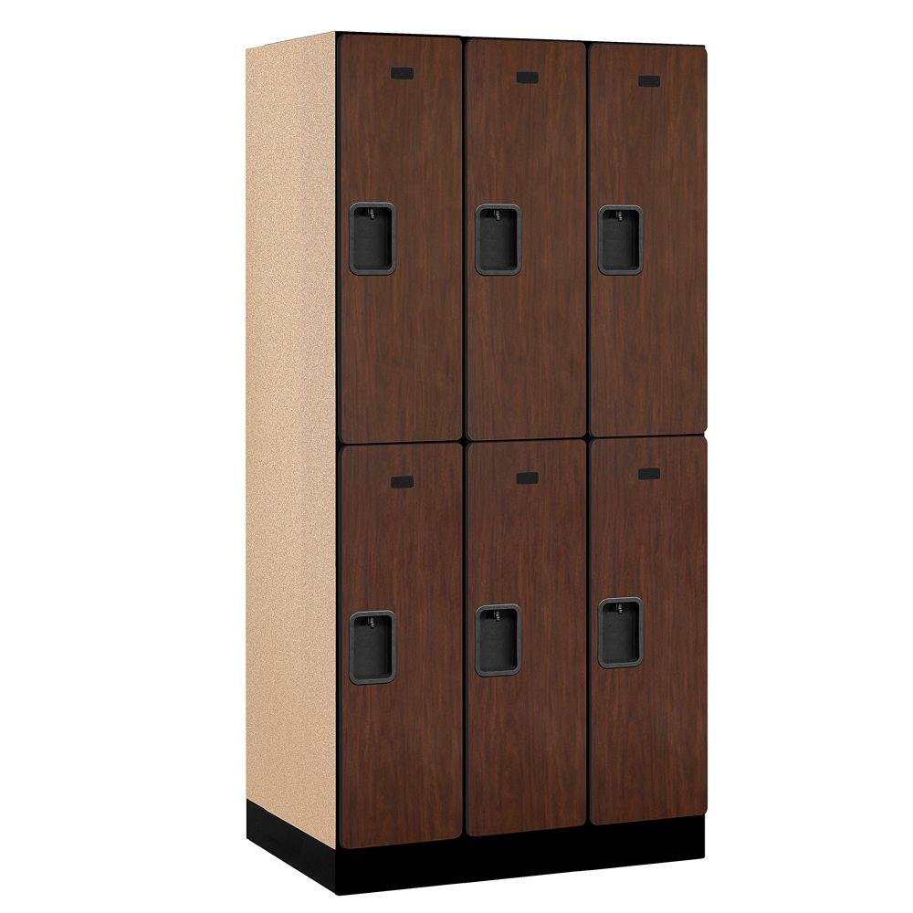 Home Decorators Collection Vernon Wood Storage Locker in Polar White