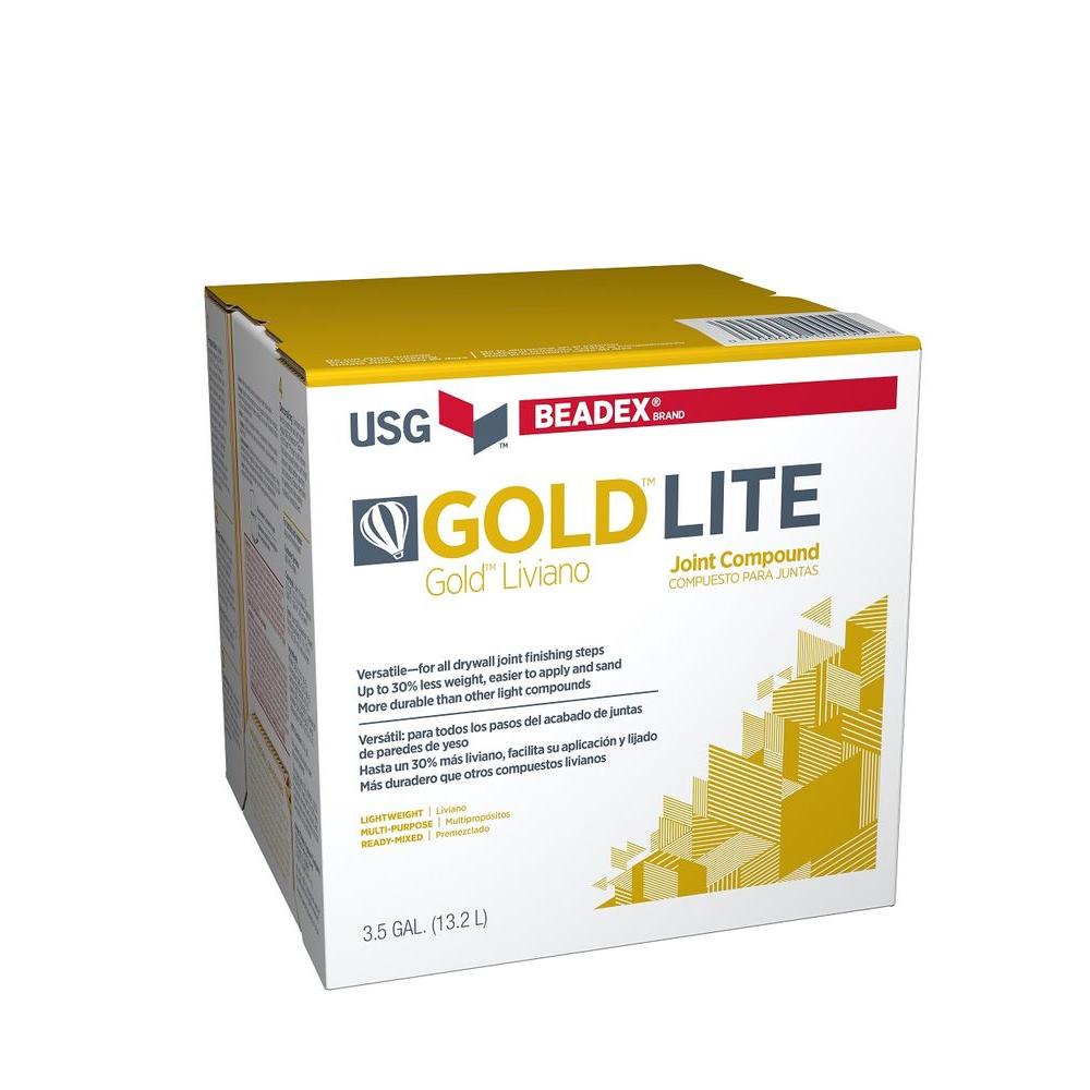 USG Beadex Brand 3.5 Gal. Gold Lite All-Purpose Pre-Mixed Joint ...