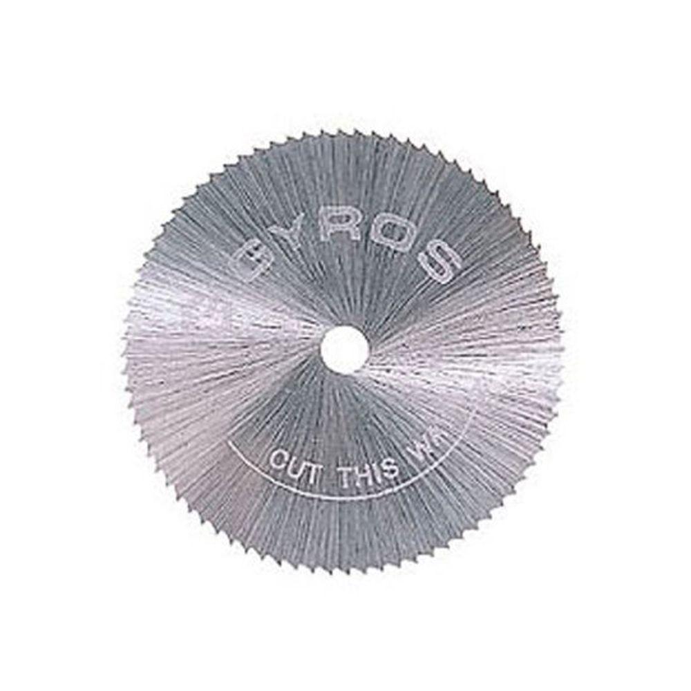 Gyros 3/4 in. Diameter Fine Teeth Saw Blade8110715 The Home Depot