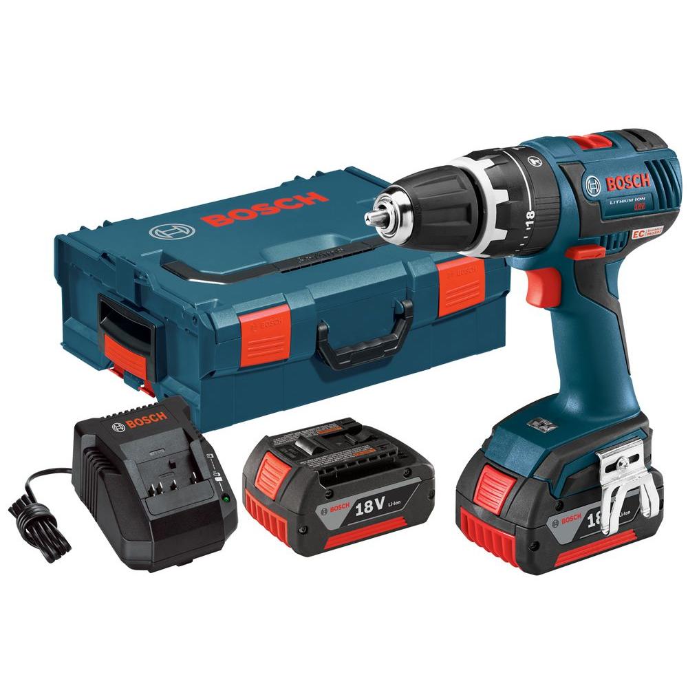 Bosch 18 Volt LithiumIon Cordless Electric 1/2 in. Brushless Compact