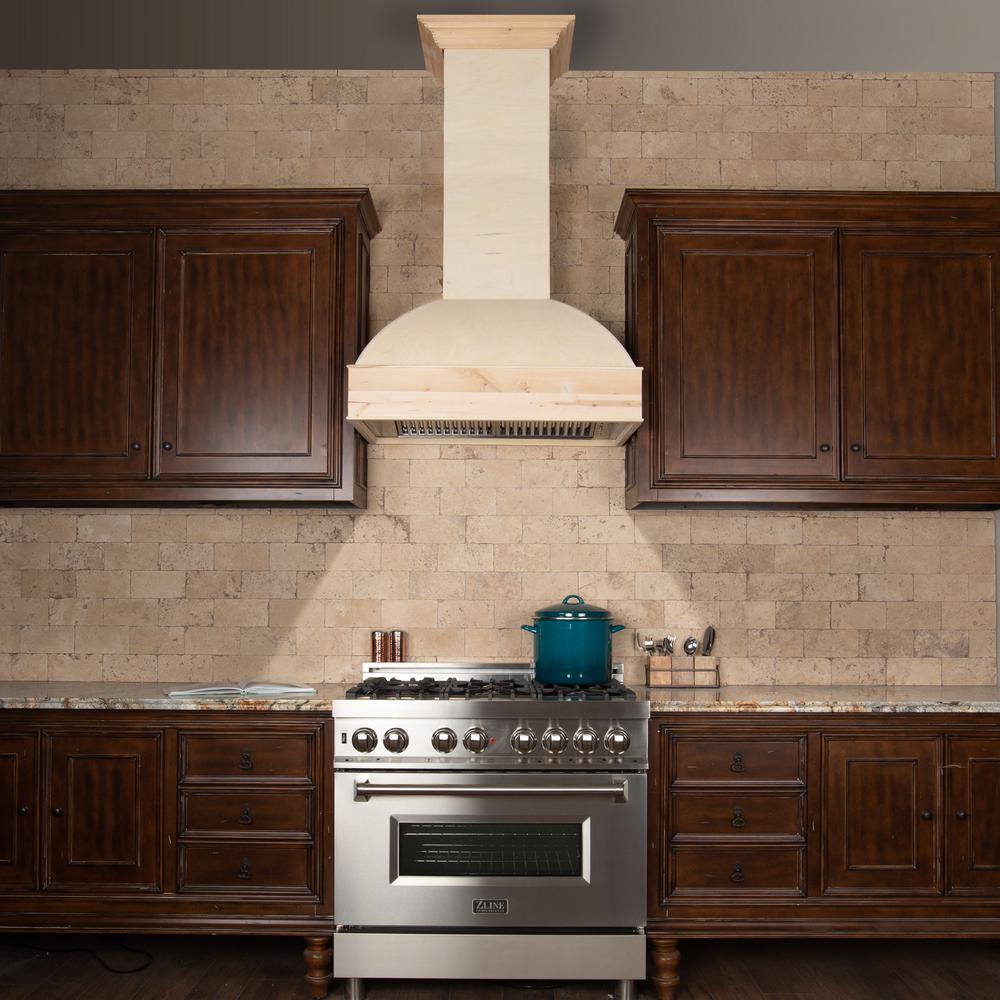 48 in. - Unfinished Wood - Range Hoods - Appliances - The Home Depot