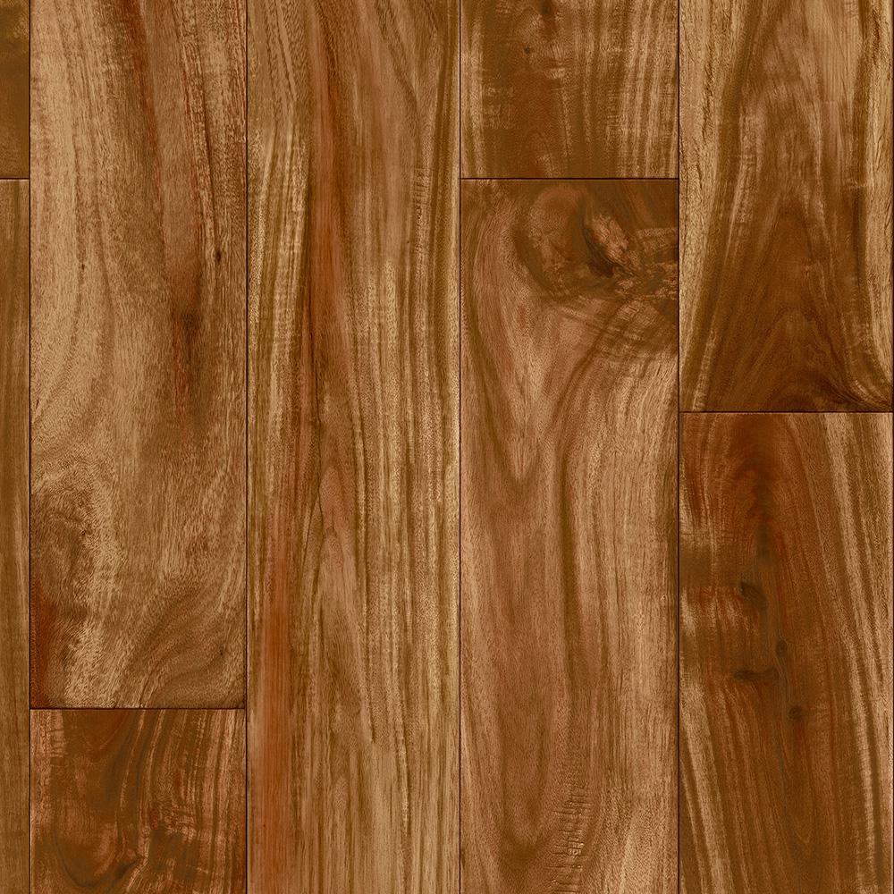 Trafficmaster Pro Basic Redwood Acacia, Wood Look Sheet Vinyl Flooring