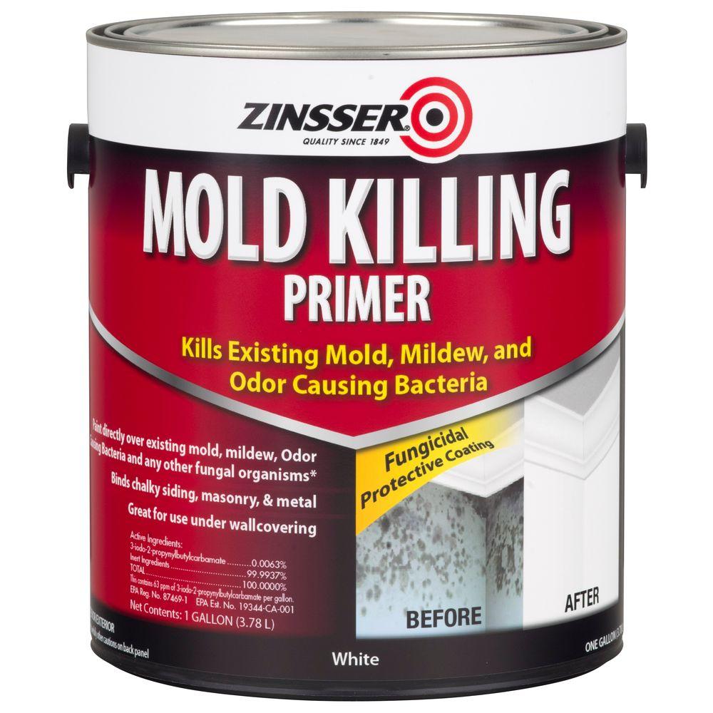 Zinsser 1 gal. Mold Killing Interior/Exterior Primer (2-Pack)-276049