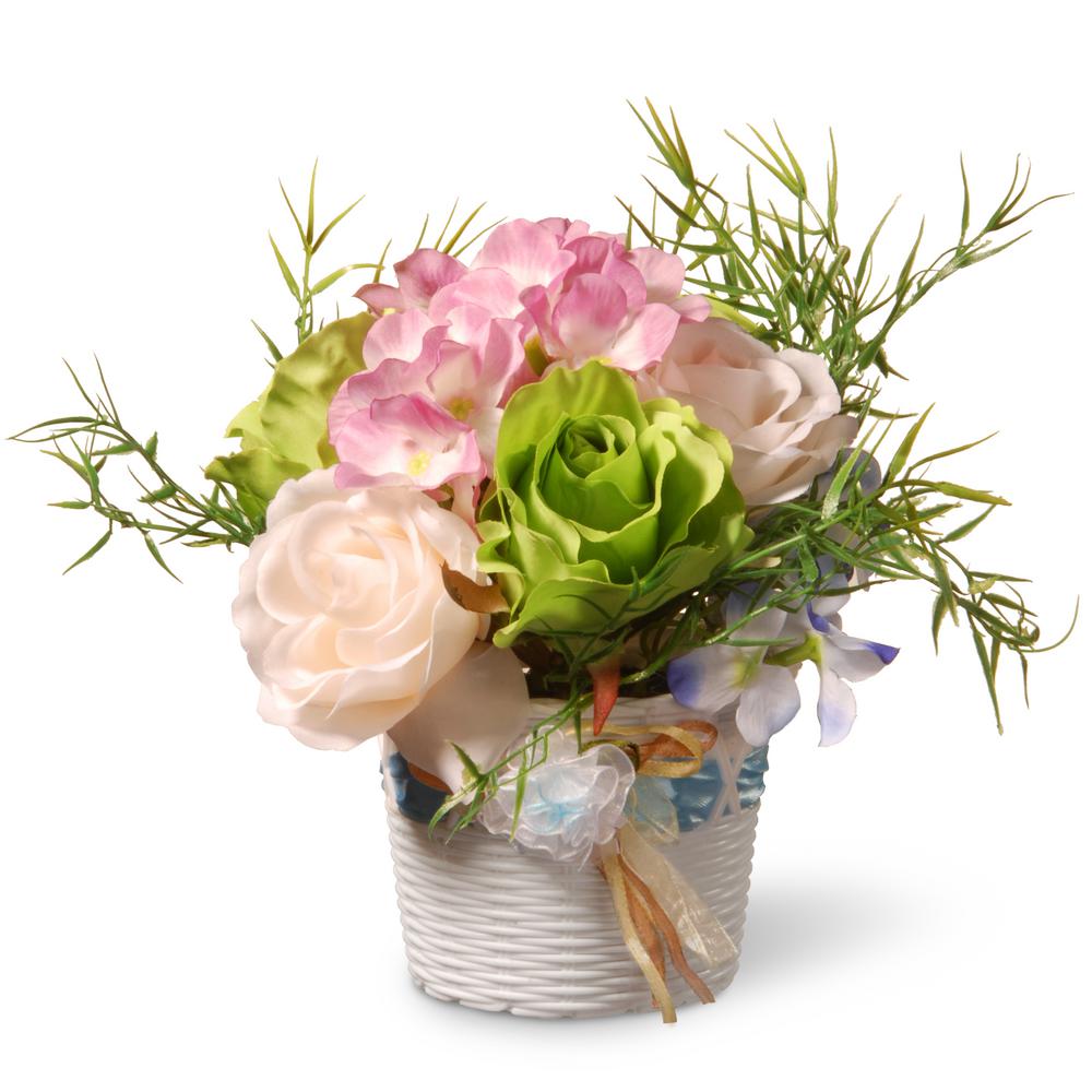 National Tree Company 7 In Potted Flower Ortment Nf36 5277 1 Potted Flower Ortment