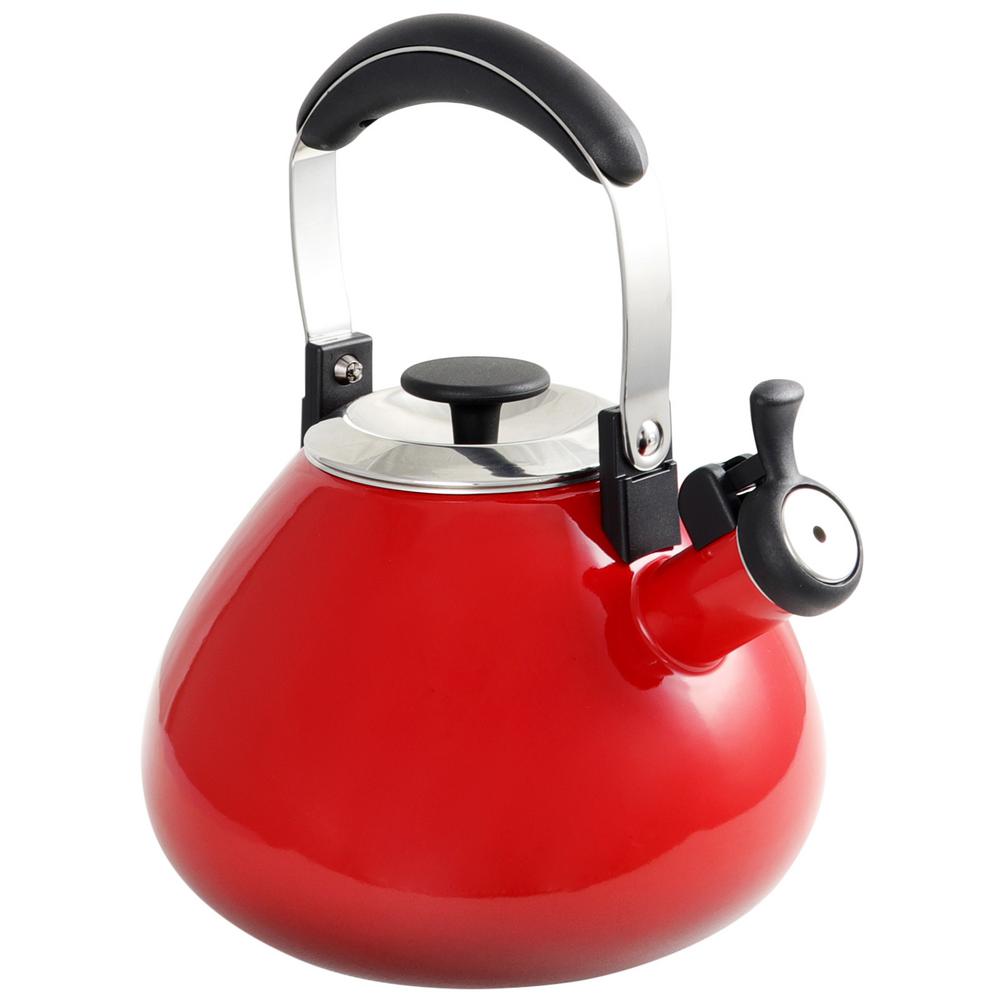 red tea kettle