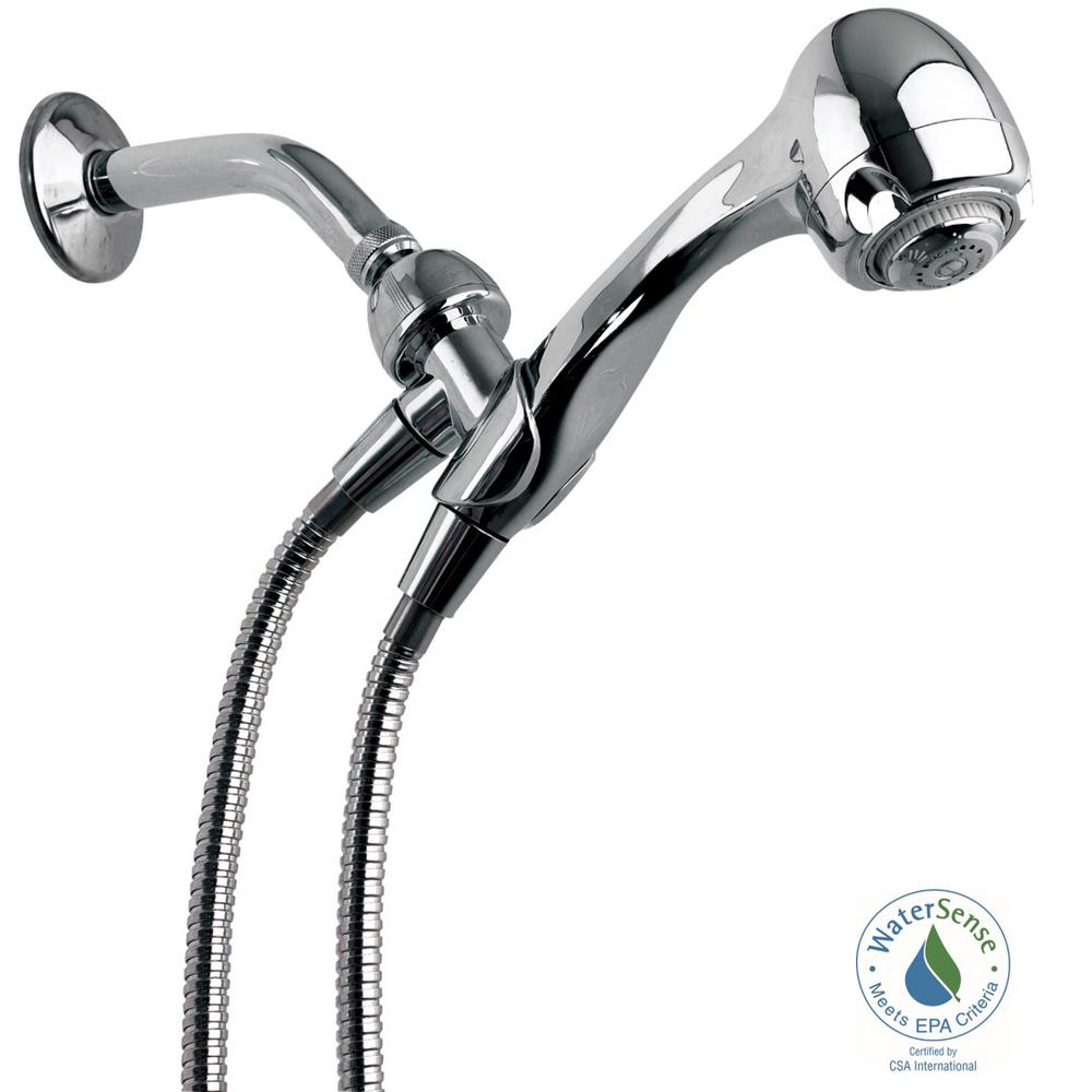 Niagara Conservation Earth 3 Spray 1 5 Gpm Watersense Certified Niagara Conservation Earth 3 Spray 1 5 Gpm Watersense Certified Handheld Shower In Chrome