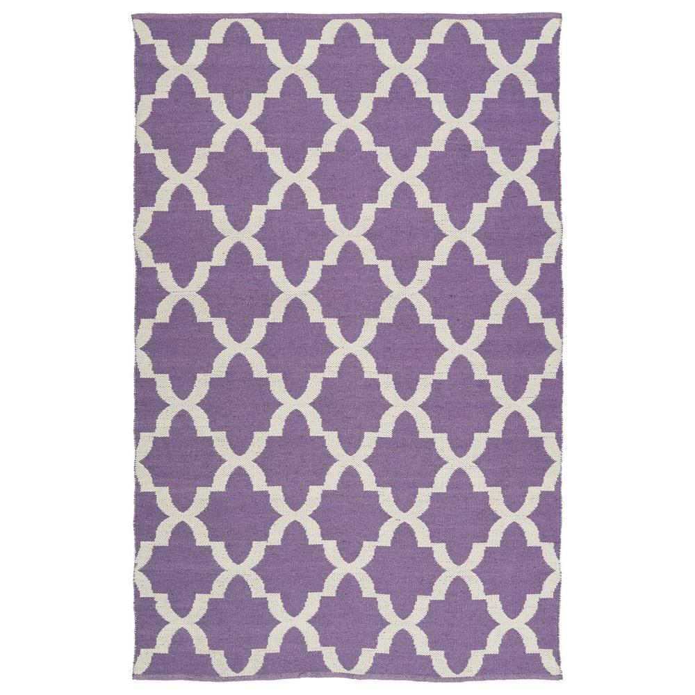 Kavka Ellis Green/Purple Indoor/Outdoor Area Rug 