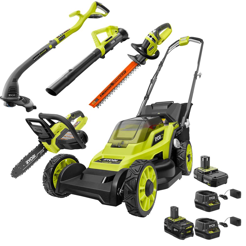 Reviews for RYOBI ONE+ 18V 13 in. Cordless Walk Behind Push Lawn Mower