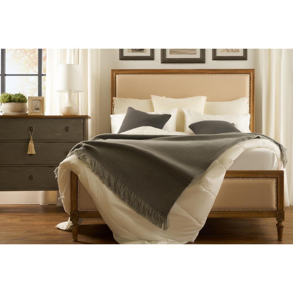Rst Brands Avignon Beige Farmhouse Queen Headboard And Footboard