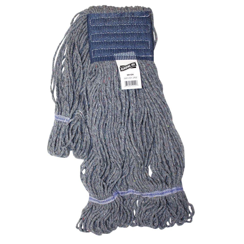 Genuine Joe Polyester Large Mop Head RefillGJO20124 The Home Depot