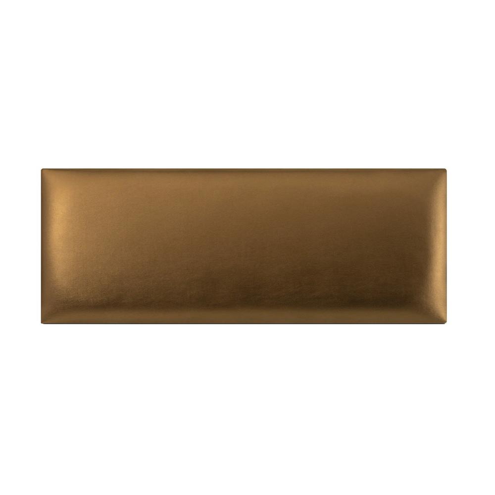 VANT Metallic Gold QueenFull Upholstered Headboards/Accent Wall Panels