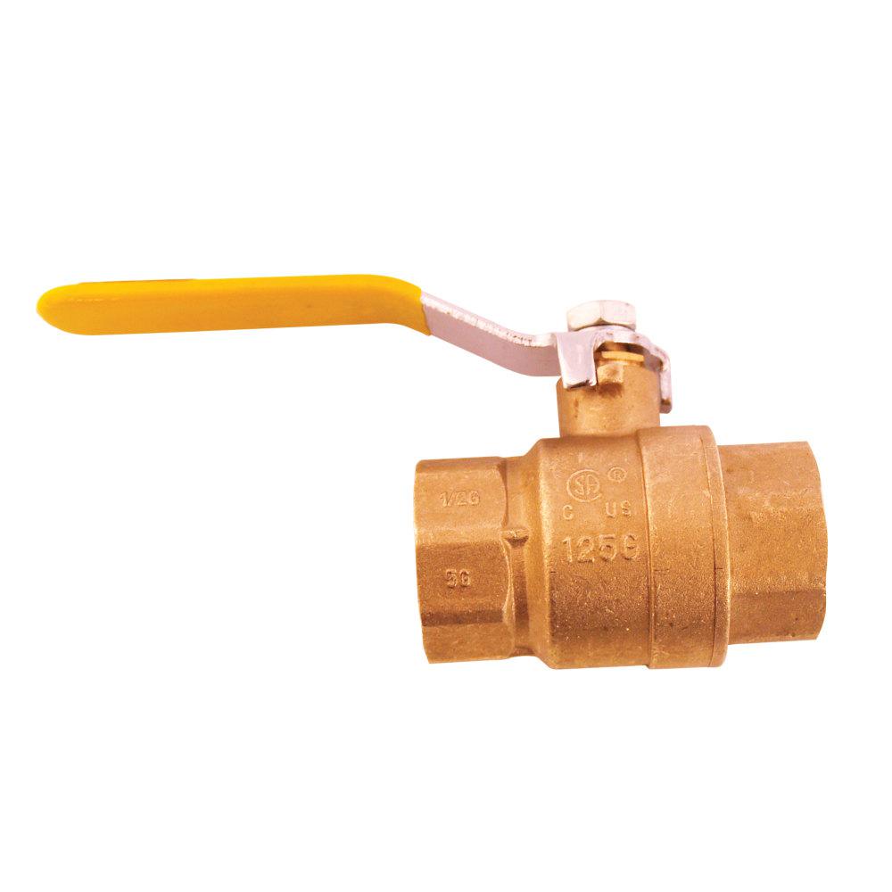 Watts FBV3C 2 in. Brass Ball Valve with Threaded Ends (2Piece)547107