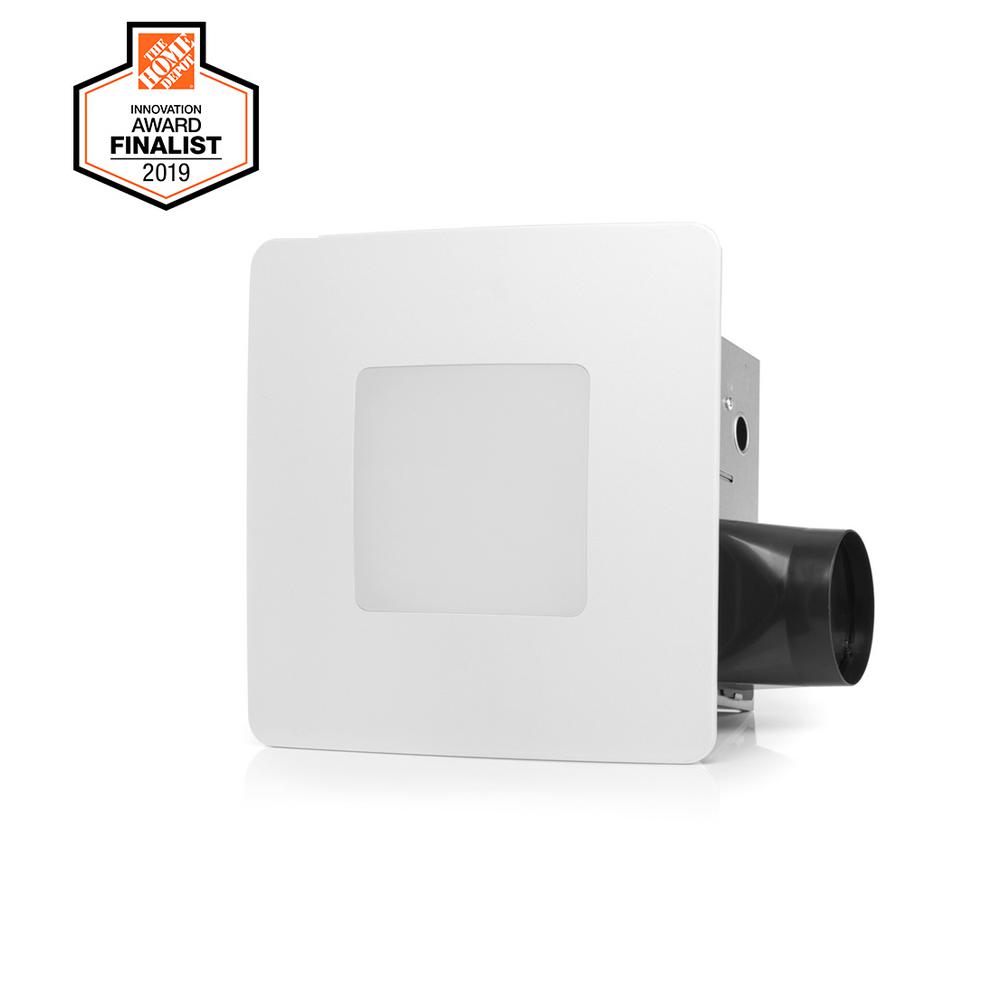 Nutone Roomside Series Dc 110 Cfm Ceiling Bathroom Exhaust Fan