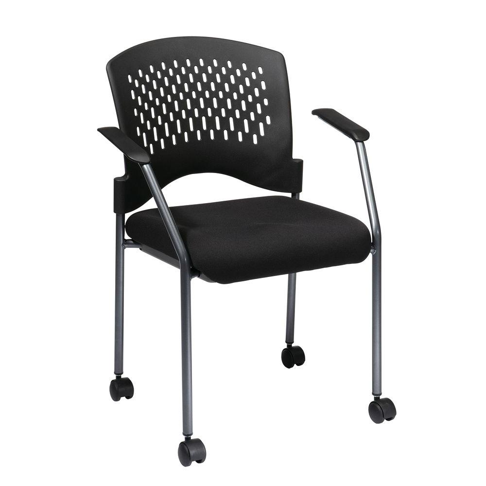 Office Chairs Home Furniture The Depot Coal Freeflex Rolling Visitor Office Chair